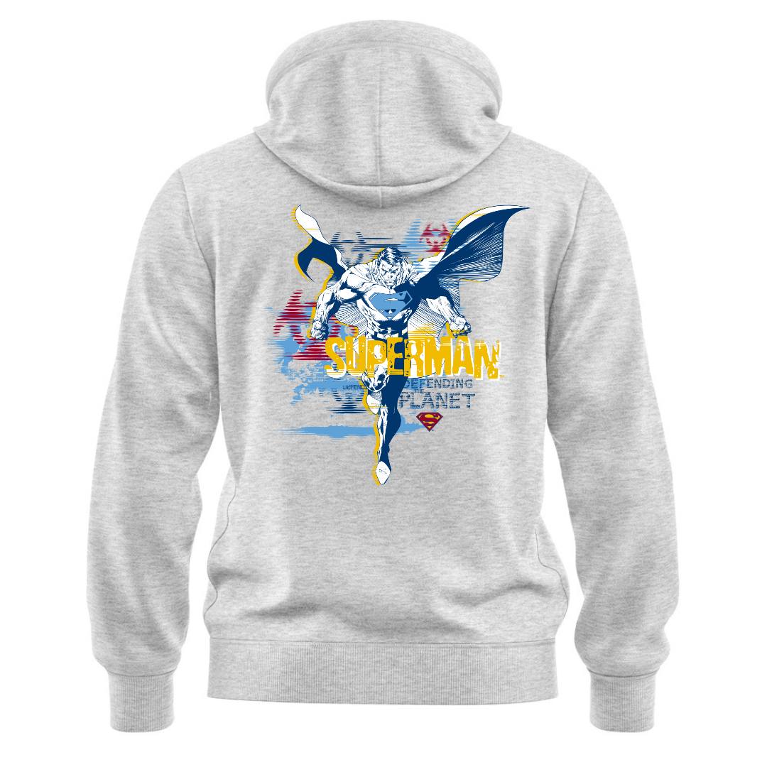 DTF - SUPERMAN DEFENDING PLANET - HOODIE