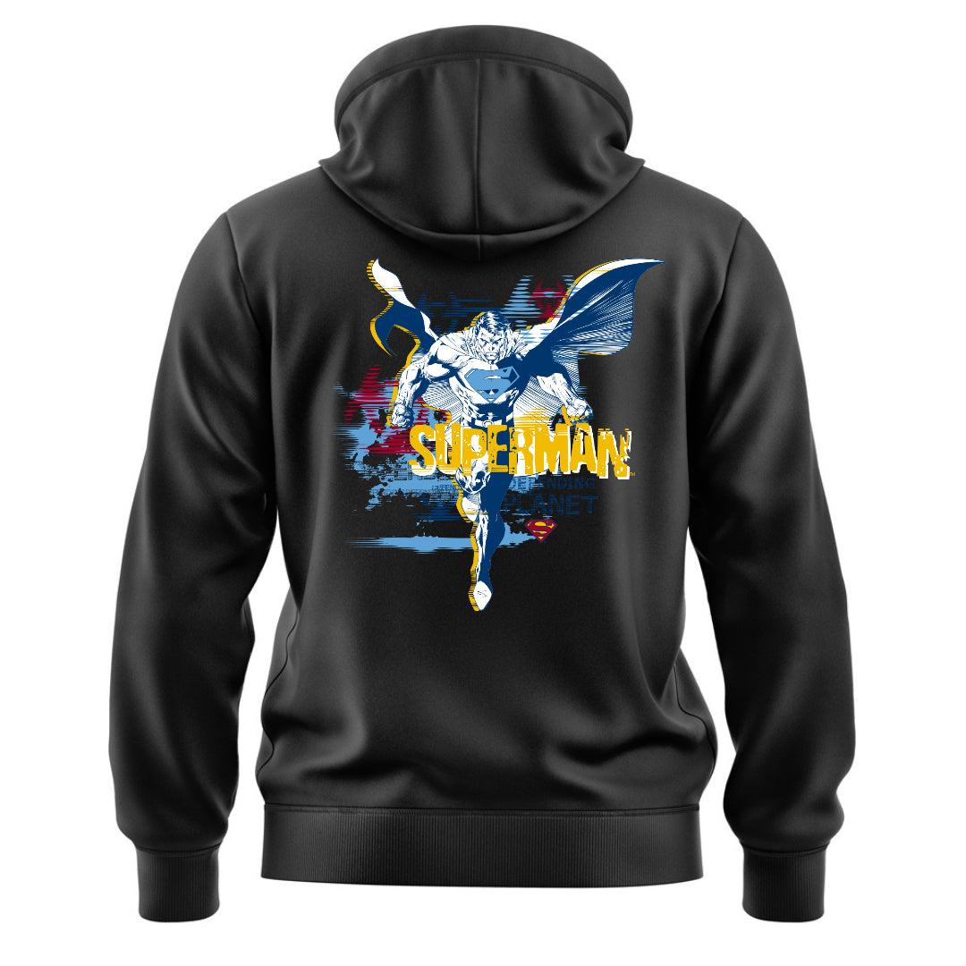 DTF - SUPERMAN DEFENDING PLANET - HOODIE