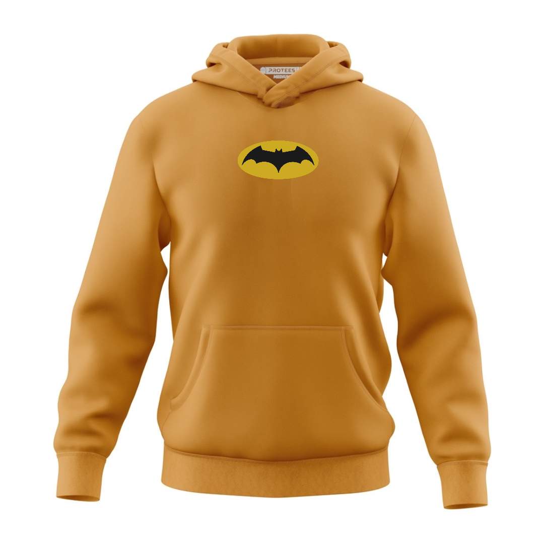 DTF - GREY YELLOW BATMAN KNIGHT IN ACTION - HOODIE