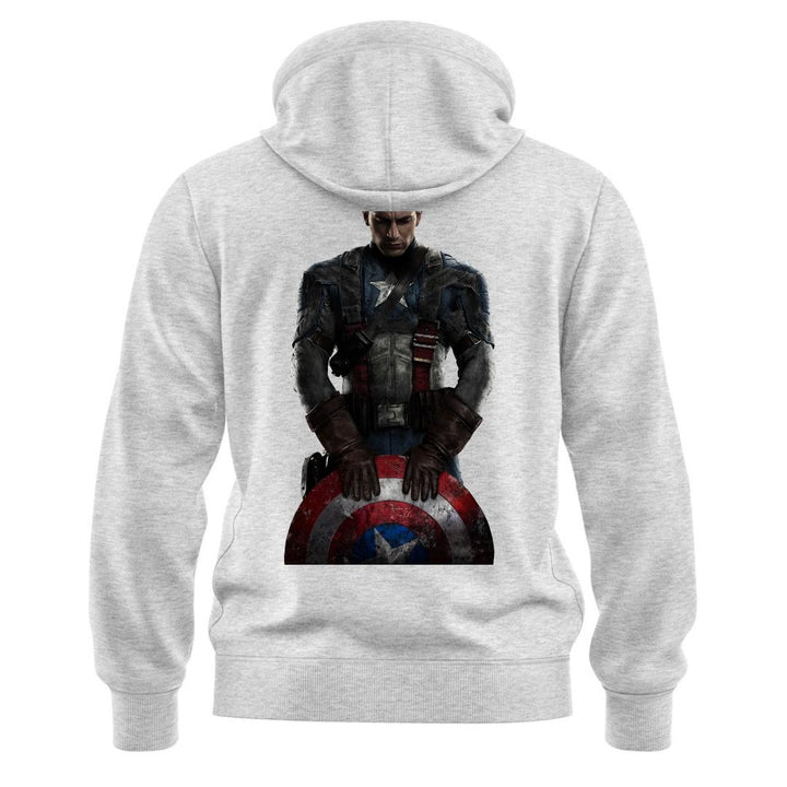 DTF - CAPTAIN AMERICA WITH SHIELD - HOODIE
