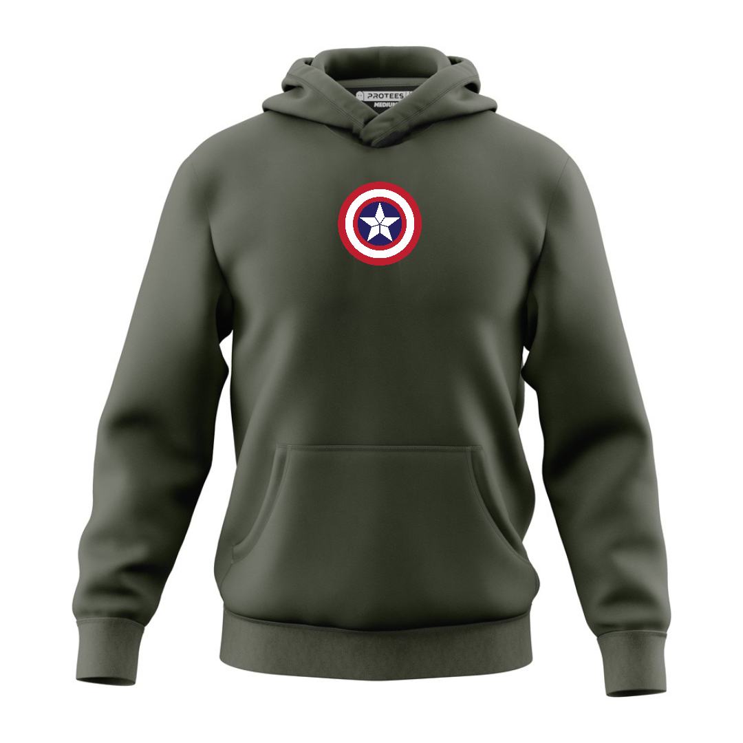 DTF - CAPTAIN AMERICA WITH SHIELD - HOODIE