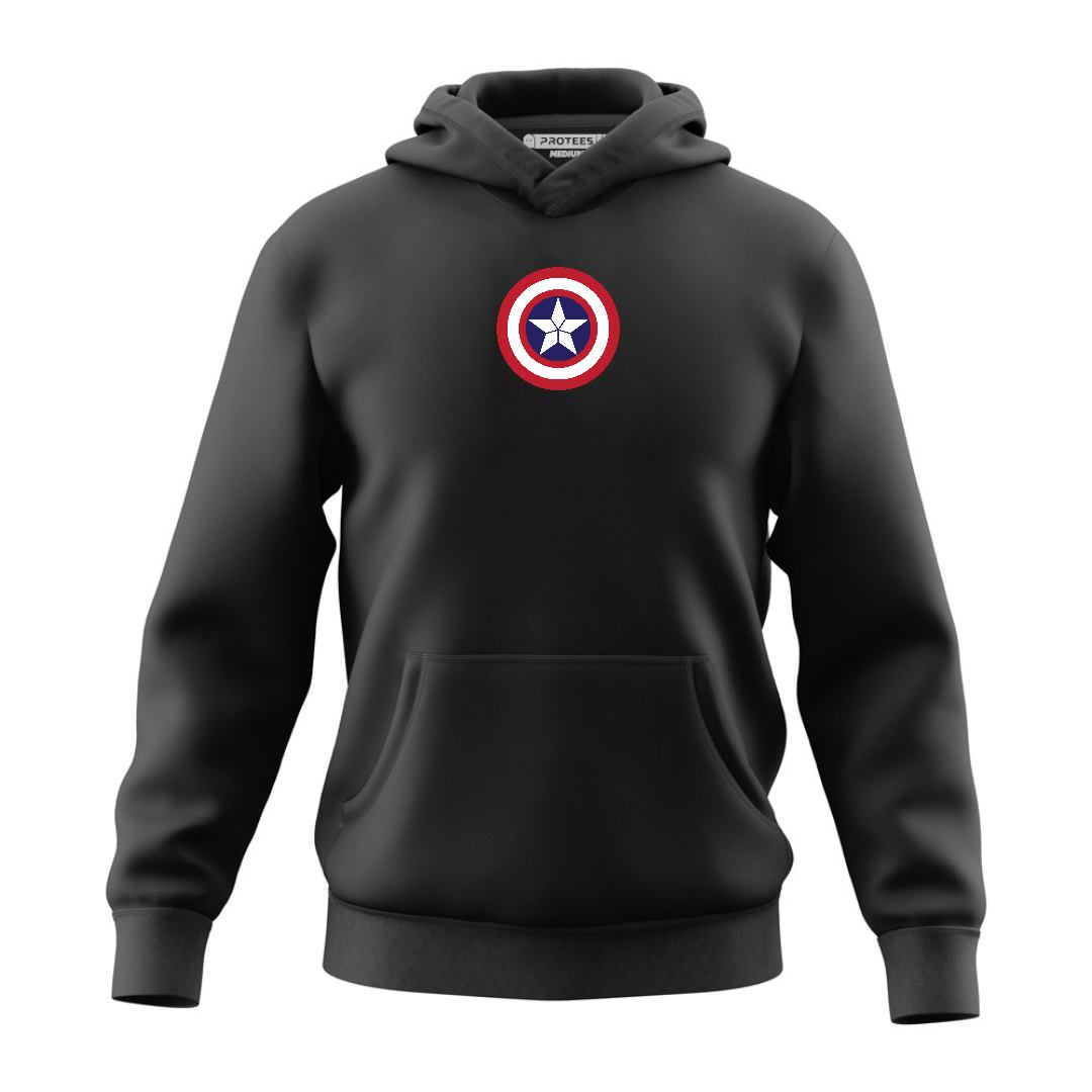 DTF - CAPTAIN AMERICA WITH SHIELD - HOODIE