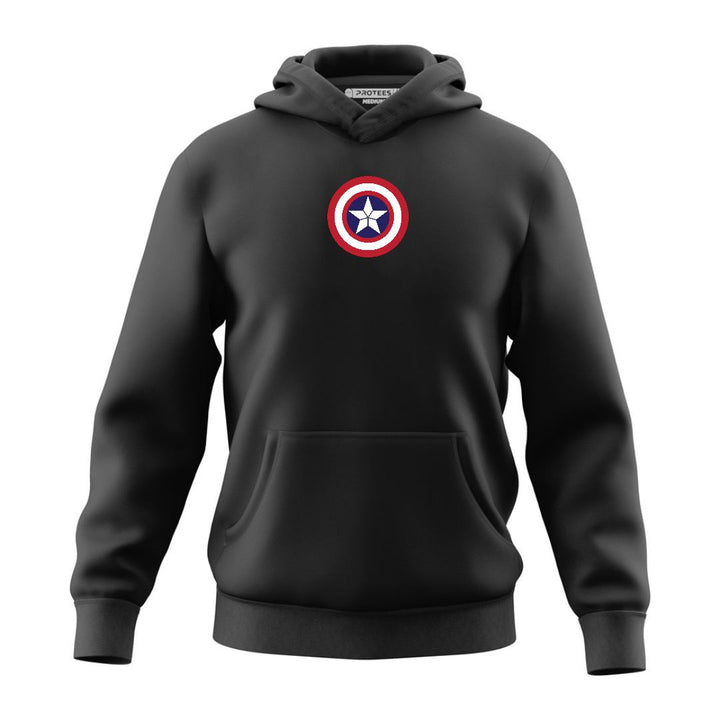 DTF - CAPTAIN AMERICA WITH SHIELD - HOODIE