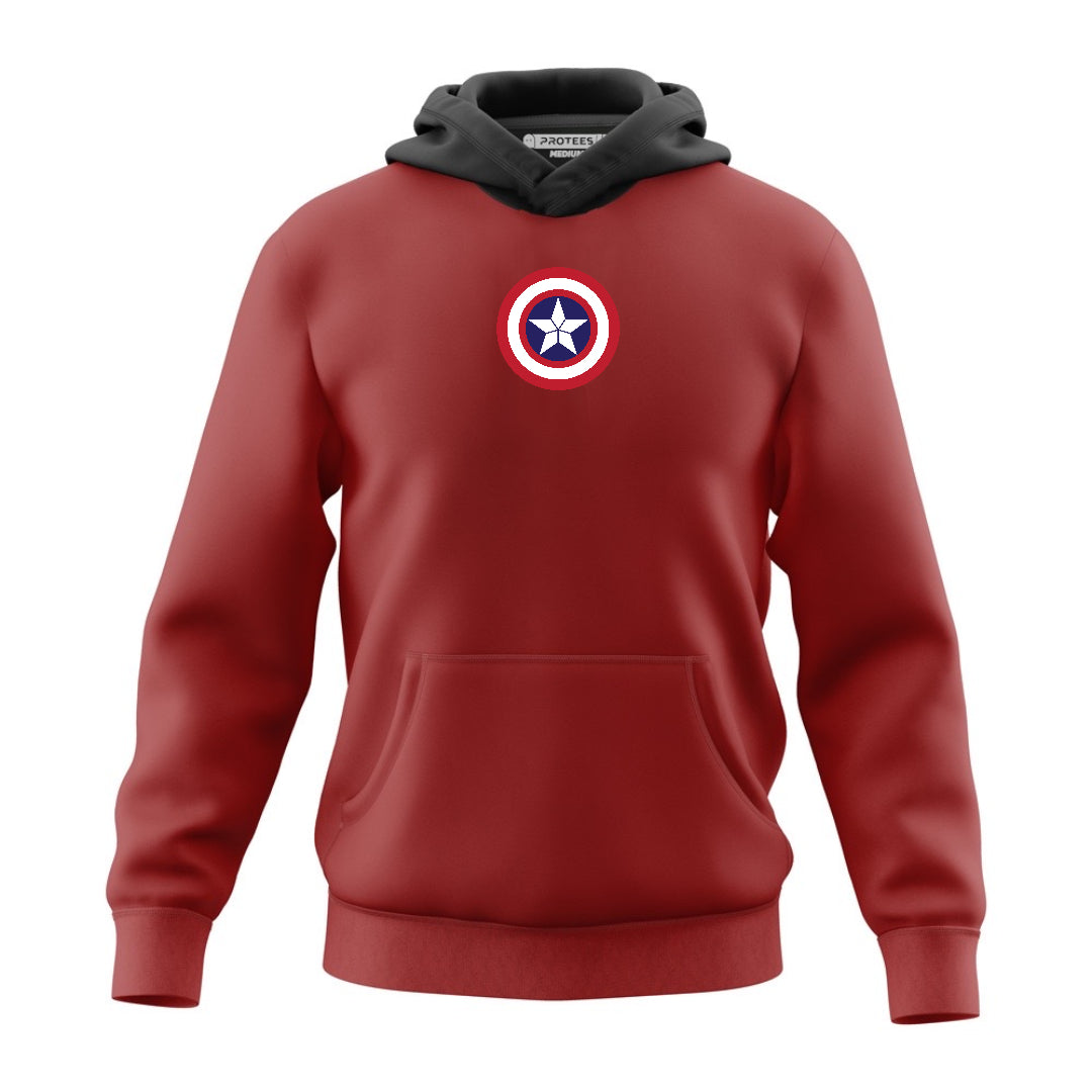 DTF - CAPTAIN AMERICA WITH SHIELD - HOODIE