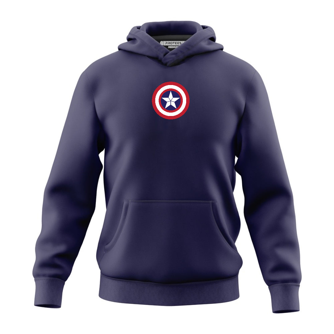 DTF - CAPTAIN AMERICA WITH SHIELD - HOODIE