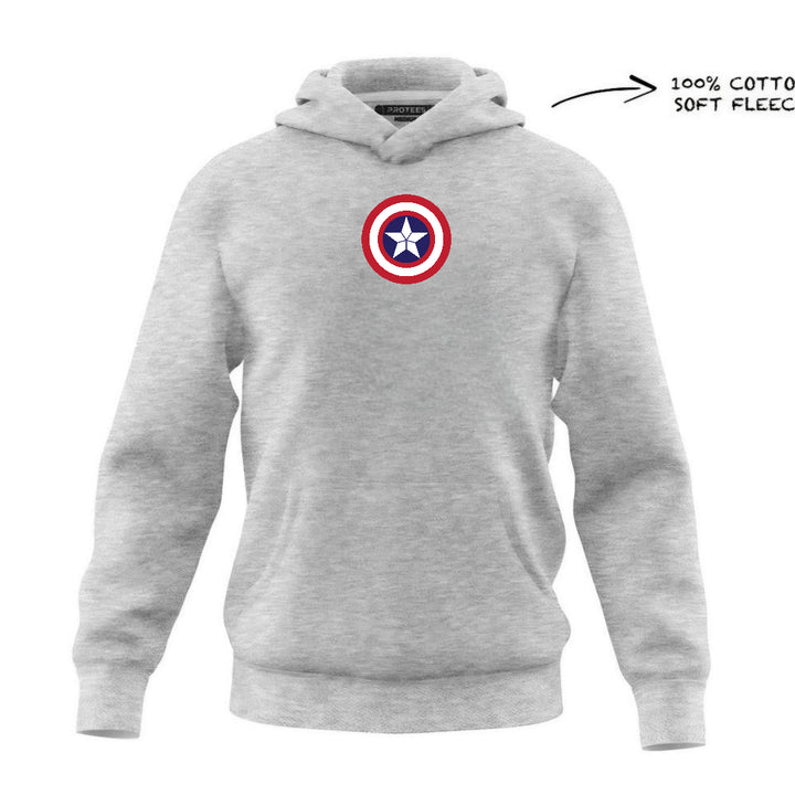 DTF - CAPTAIN AMERICA WITH SHIELD - HOODIE