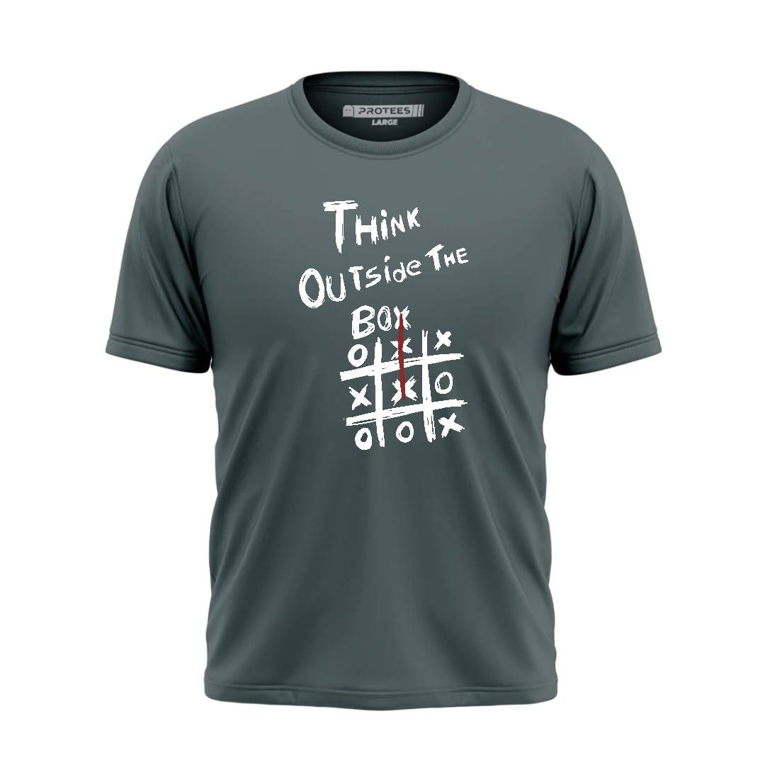 DTF - THINK OUTSIDE THE BOX TEE