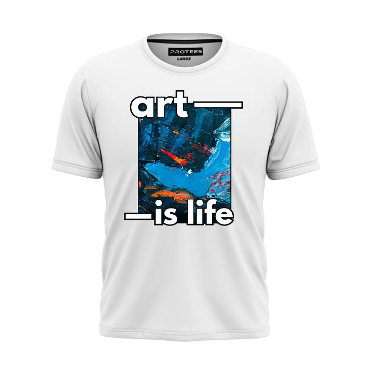 DTF - ART IS LIFE TEE