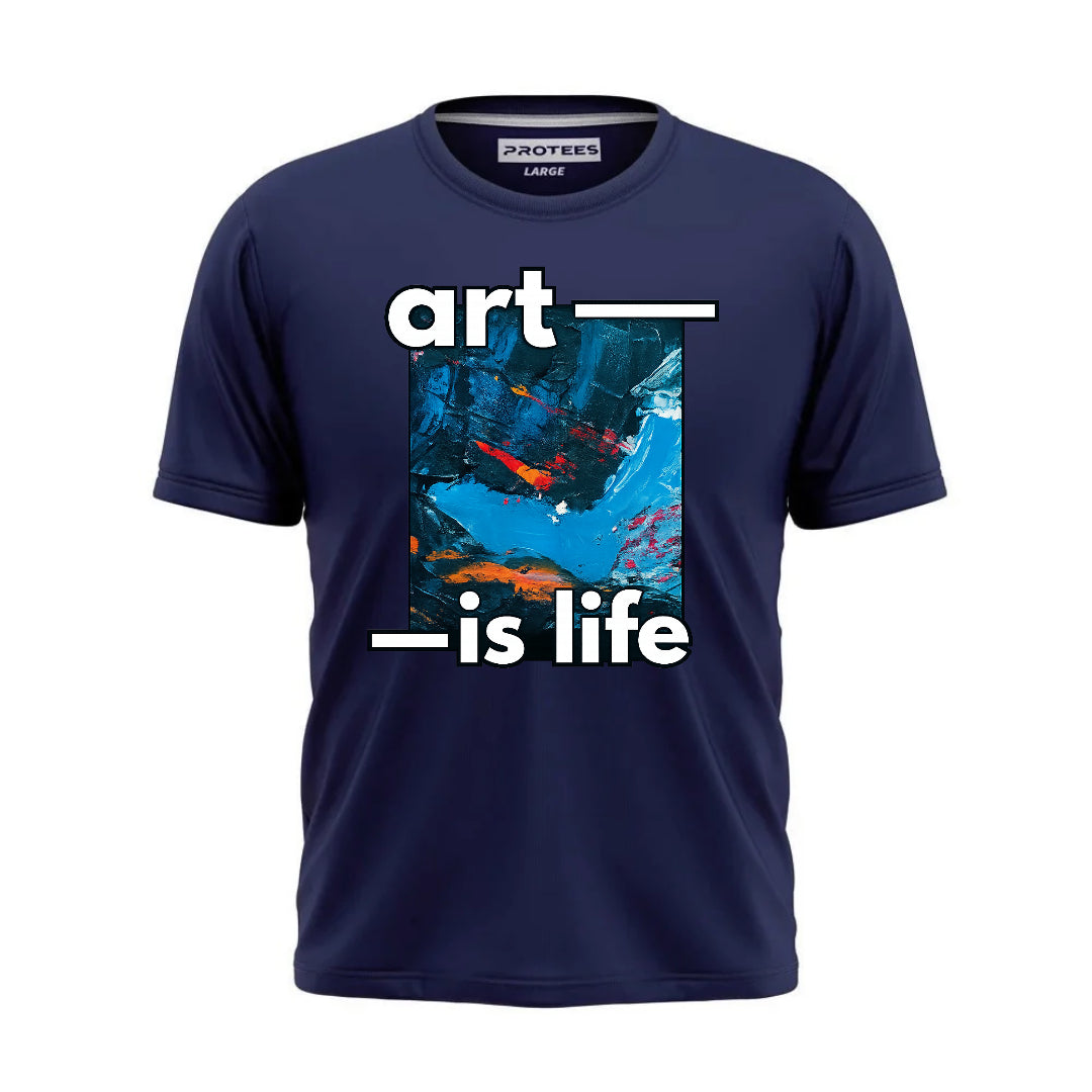 DTF - ART IS LIFE TEE