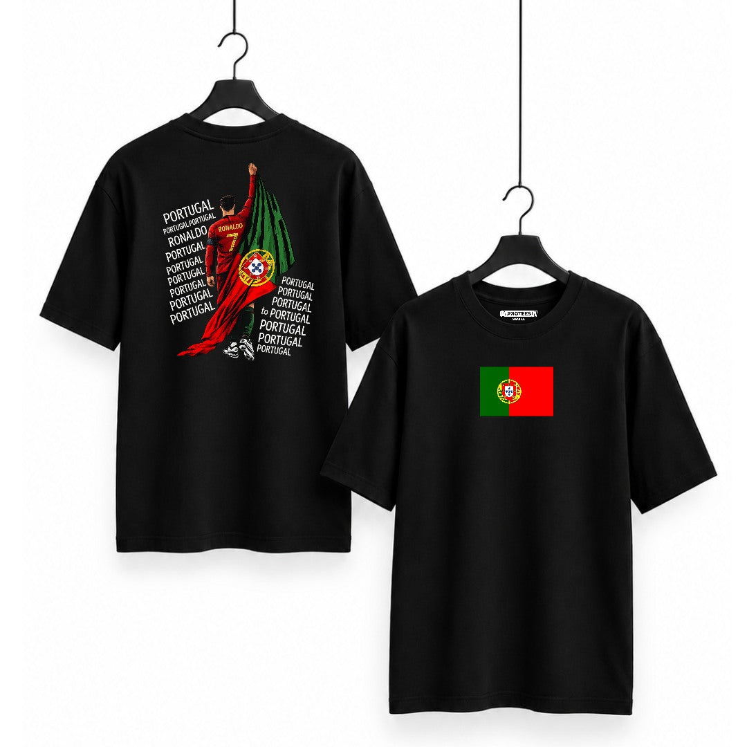 FOOTBALL - CR7 PORTUGAL CELEBRATION COTTON TEE DTF01