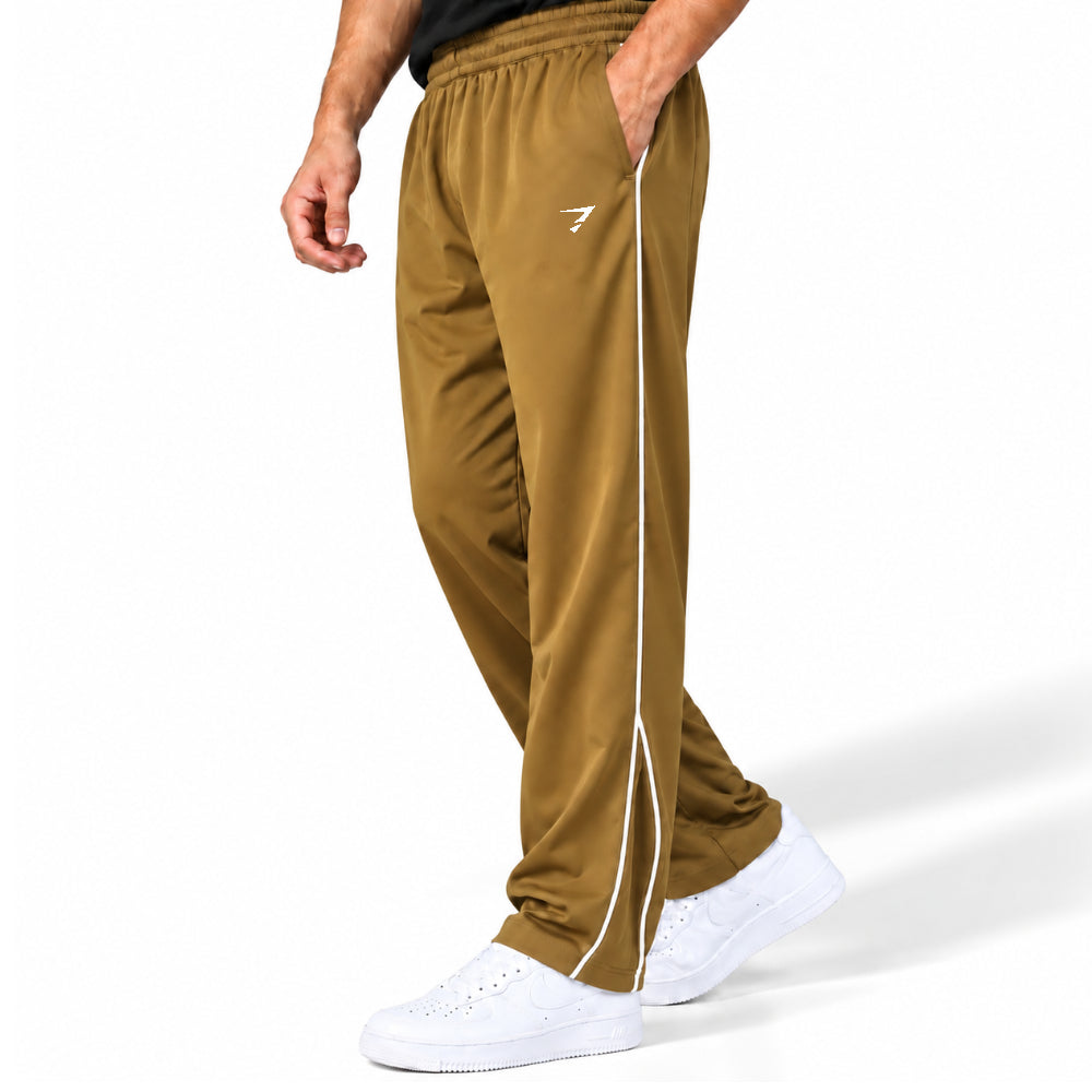 DUNE MUSTARD SIDE STRIPE LOOSE FIT BOTTOM