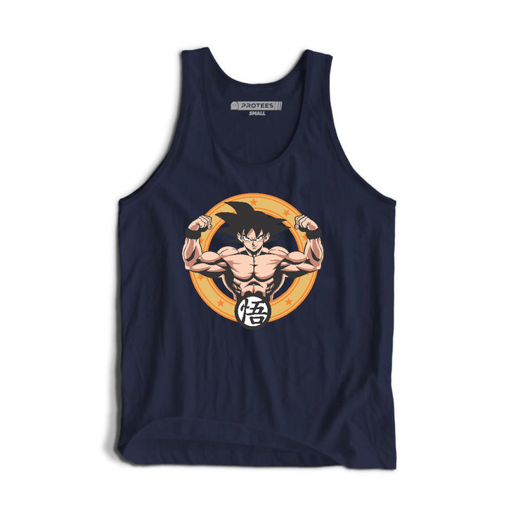 DTF - GOKU BODY BUILDER TANKTOP