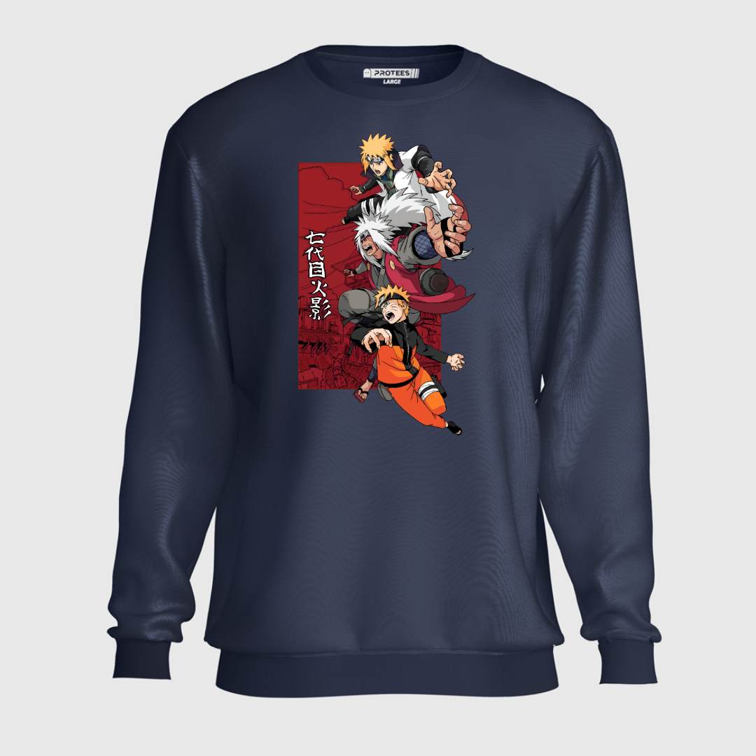 DTF - NARUTO FRIENDS  TEDDY SWEATSHIRT