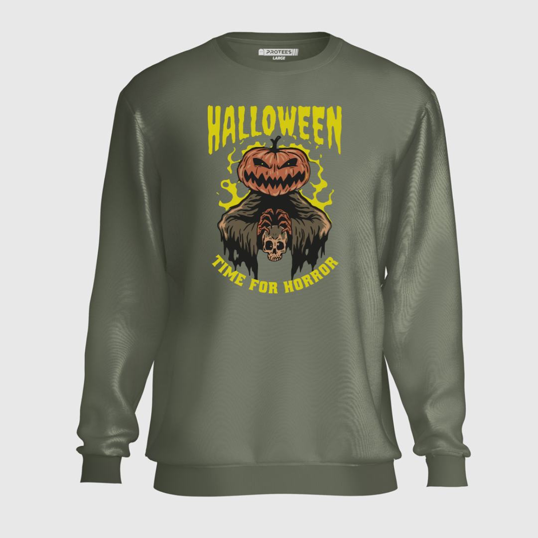 DTF - TIME FOR HORROR SWEATSHIRT