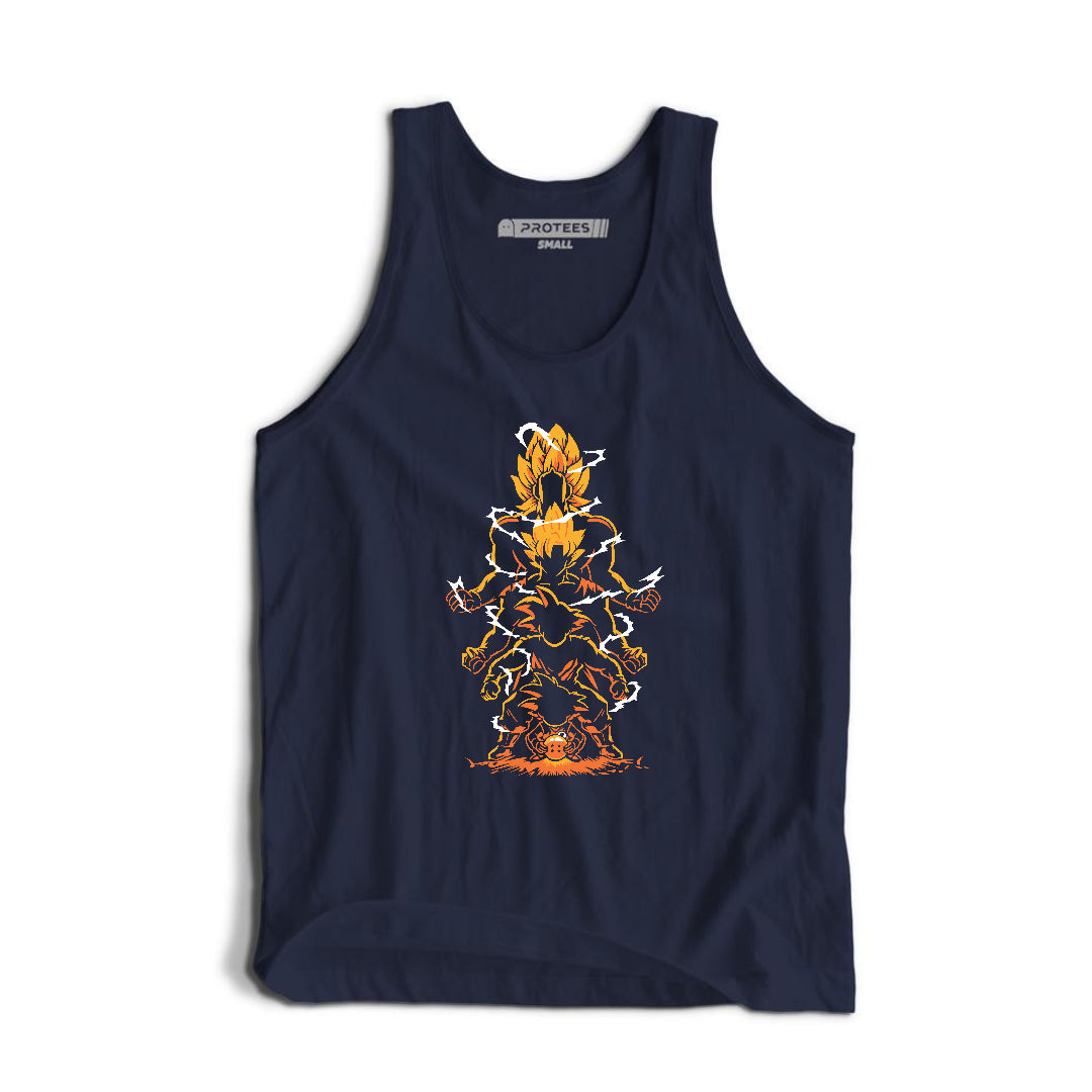 DTF - GOKU EVOLUTION TANKTOP