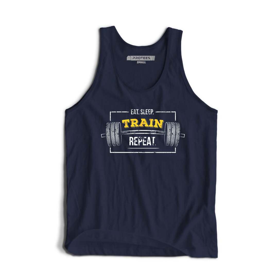 DTF - TRAIN REPEAT TANKTOP