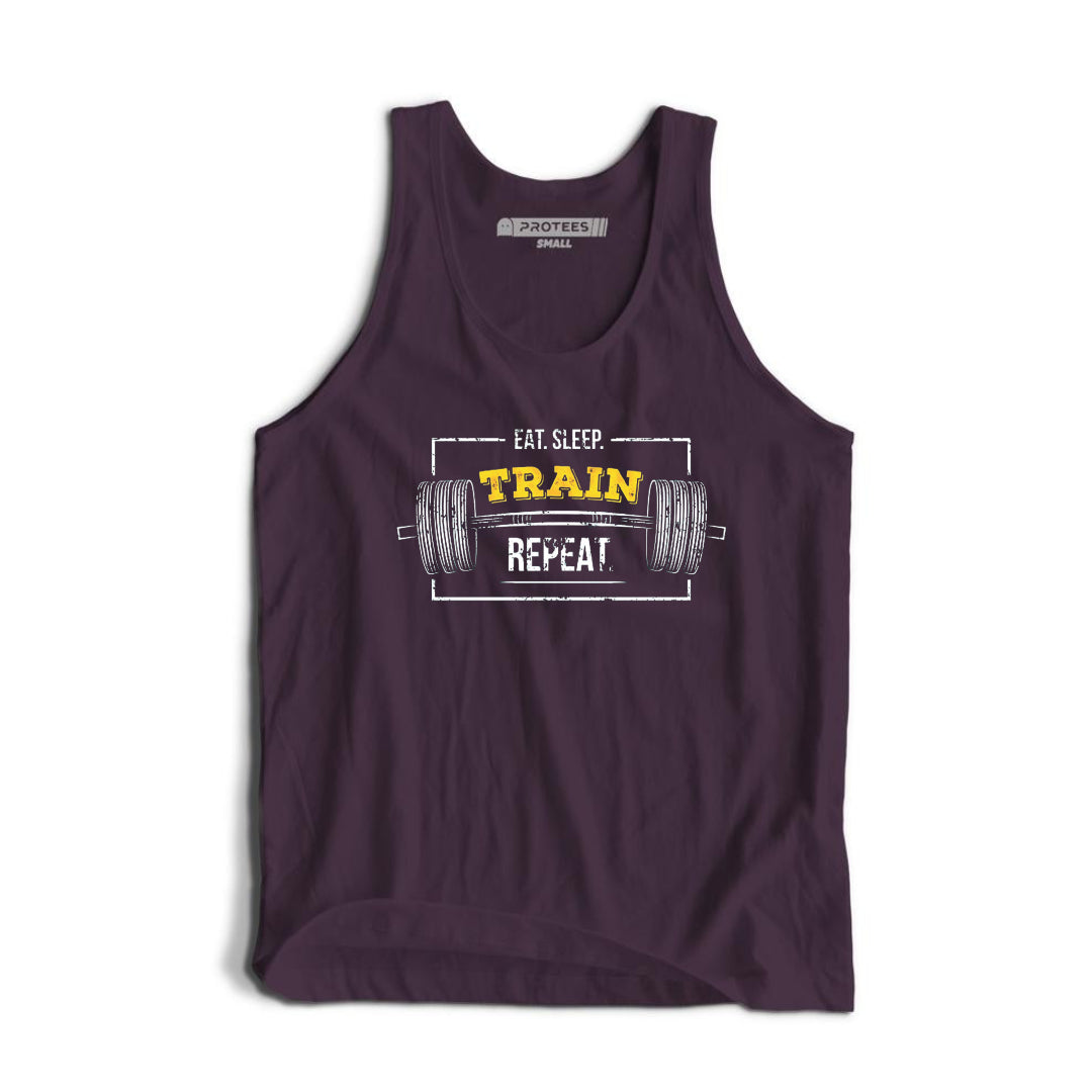 DTF - TRAIN REPEAT TANKTOP