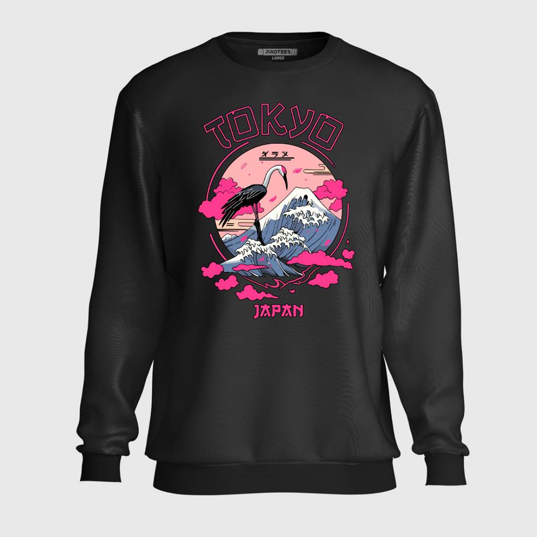 DTF - TOKYO FLAMINGO SWEATSHIRT