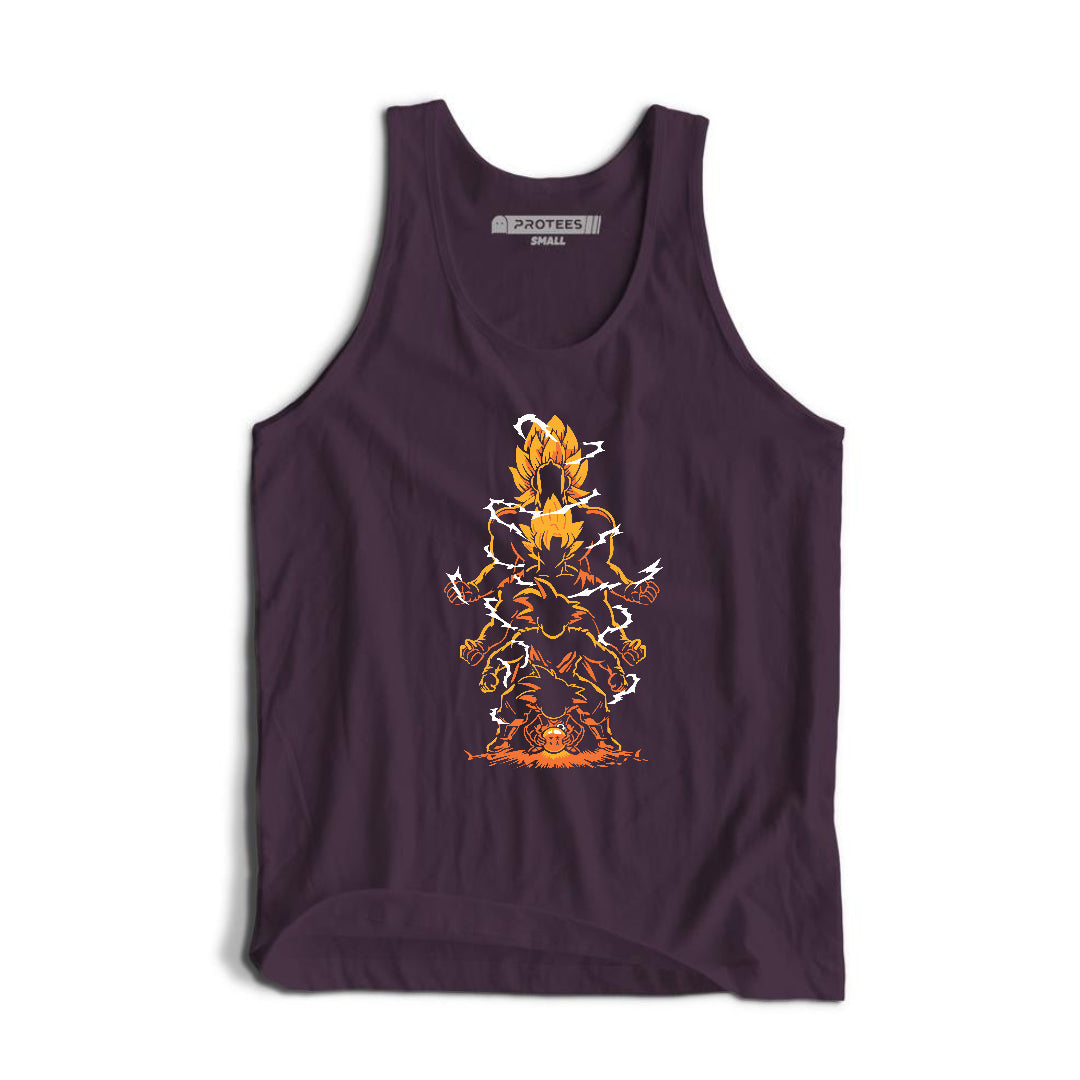DTF - GOKU EVOLUTION TANKTOP