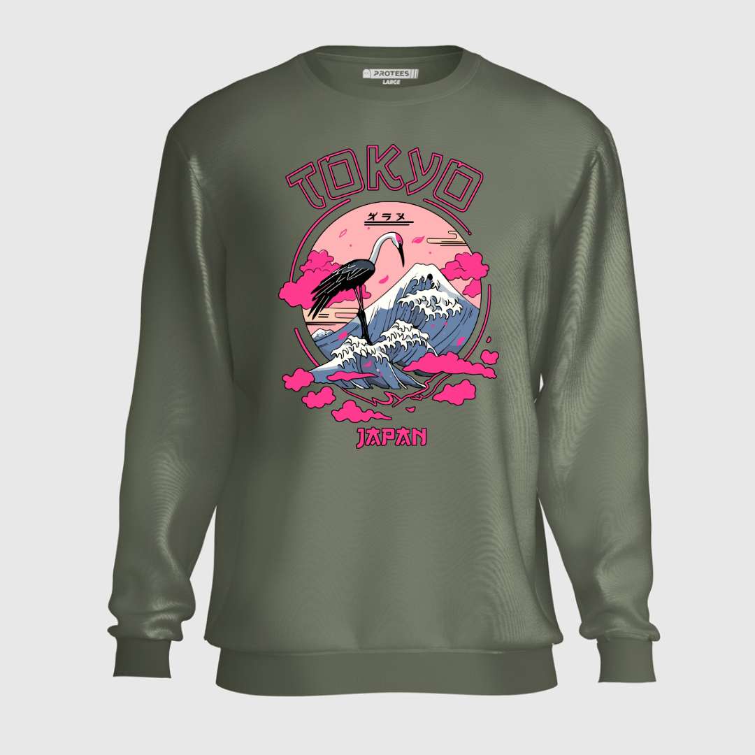 DTF - TOKYO FLAMINGO SWEATSHIRT