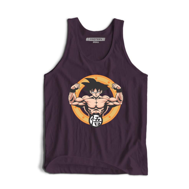 DTF - GOKU BODY BUILDER TANKTOP