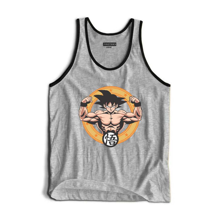 DTF - GOKU BODY BUILDER TANKTOP