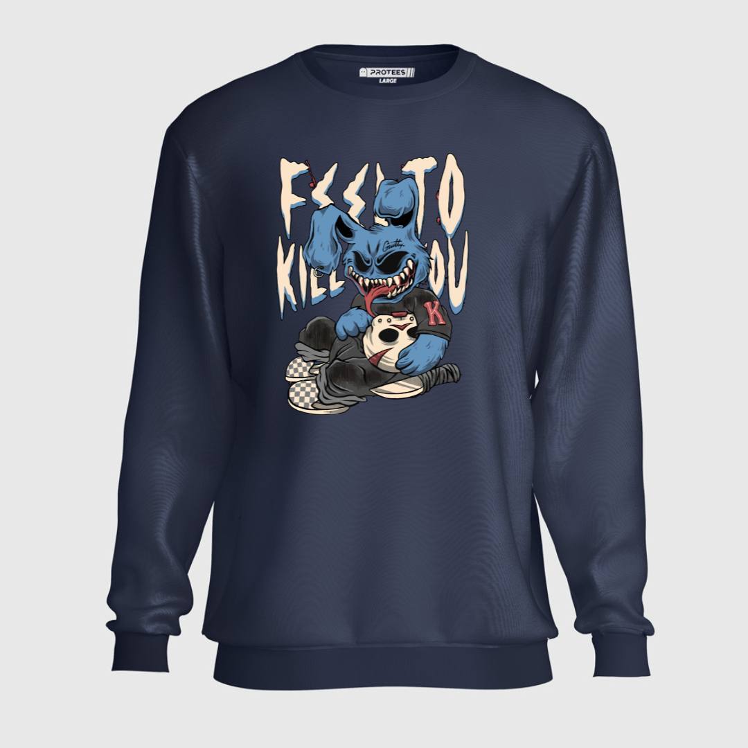 DTF - SCARY TEDDY SWEATSHIRT