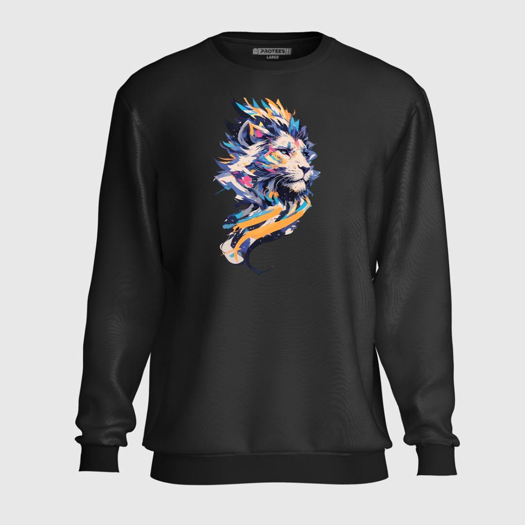 DTF - FAME STONED-LION  SWEATSHIRT