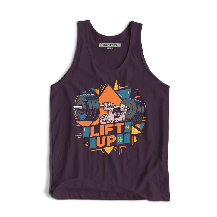 DTF - LIFT-UP THE DUMBBELL TANKTOP