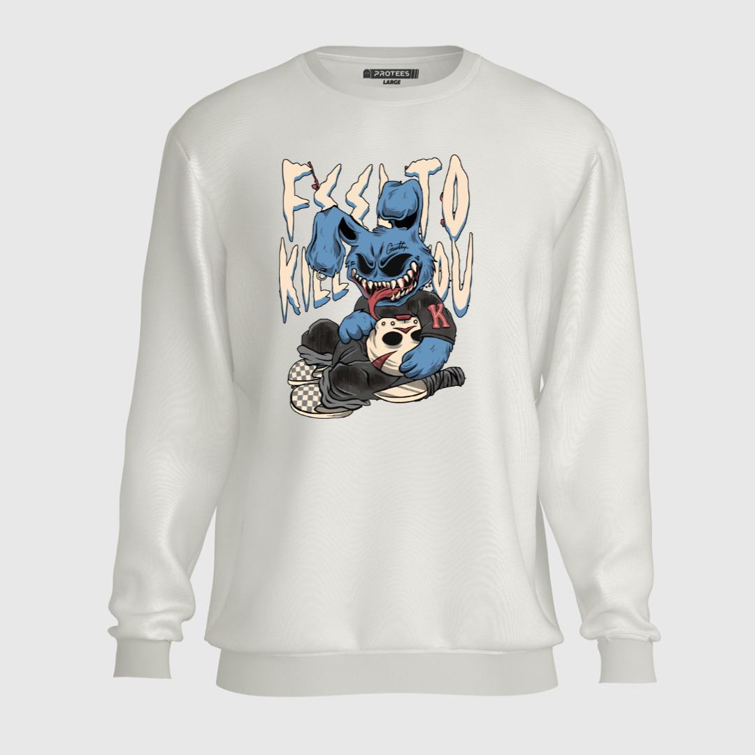 DTF - SCARY TEDDY SWEATSHIRT