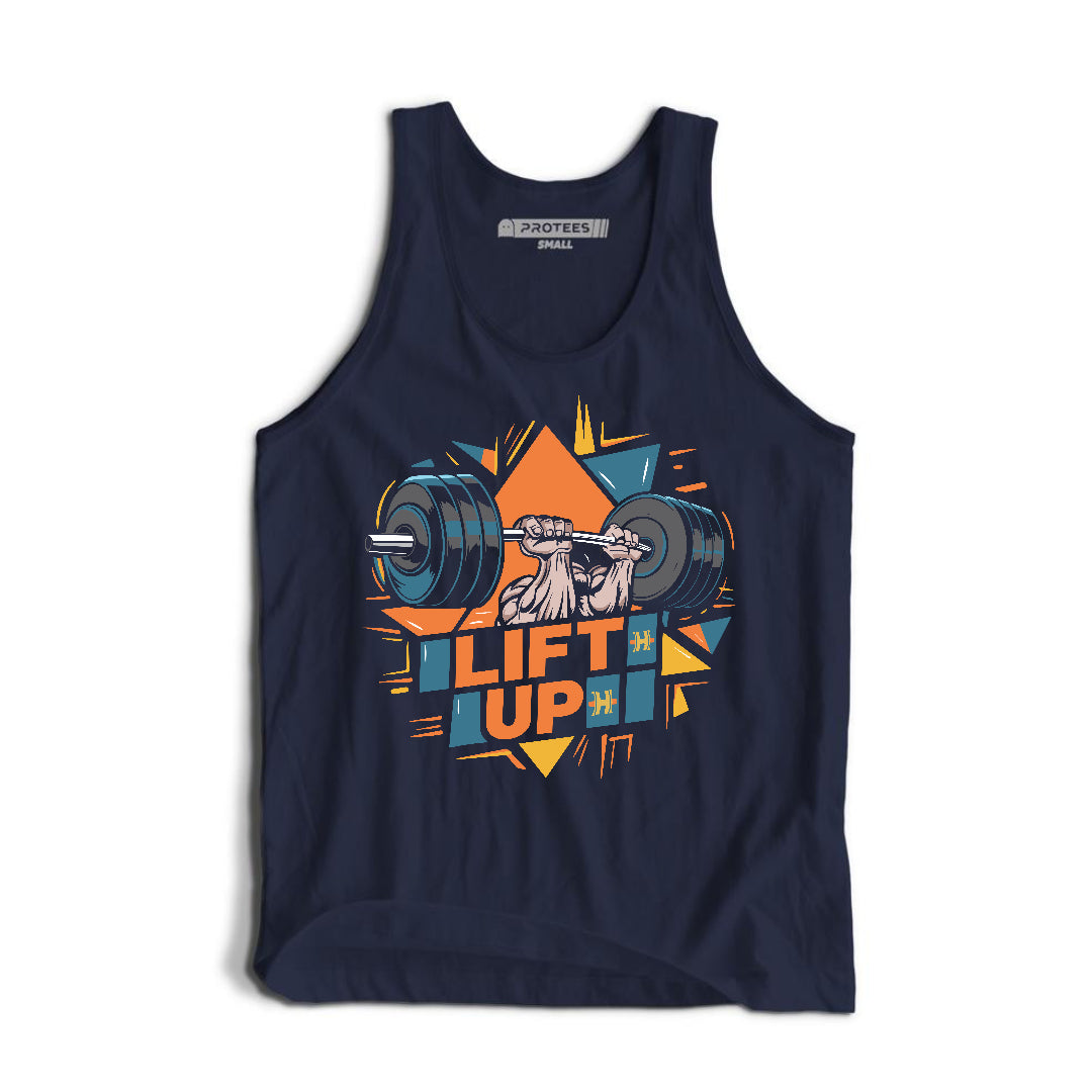 DTF - LIFT-UP THE DUMBBELL TANKTOP