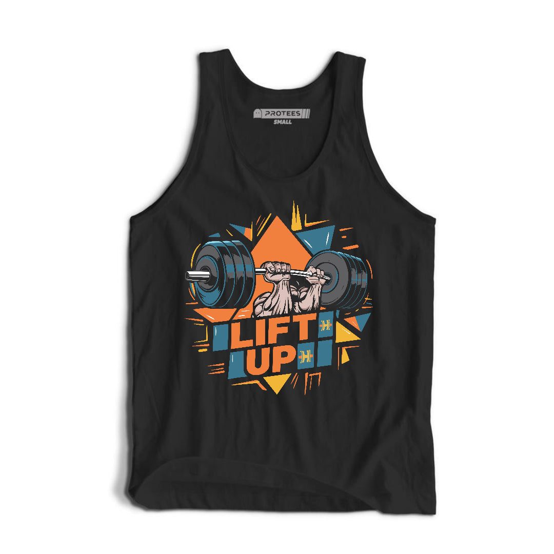 DTF - LIFT-UP THE DUMBBELL TANKTOP