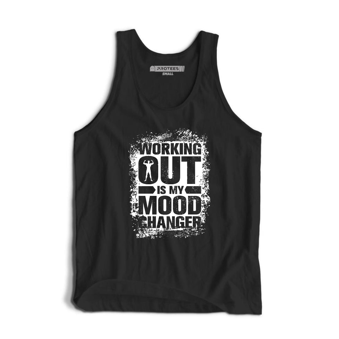 DTF - WORKING OUT IS MOOD CHANGER TANKTOP