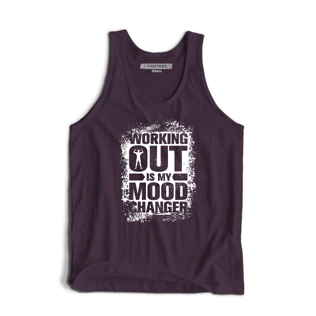 DTF - WORKING OUT IS MOOD CHANGER TANKTOP