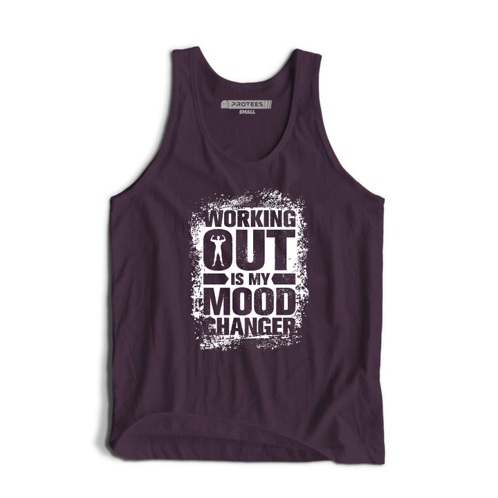 DTF - WORKING OUT IS MOOD CHANGER TANKTOP