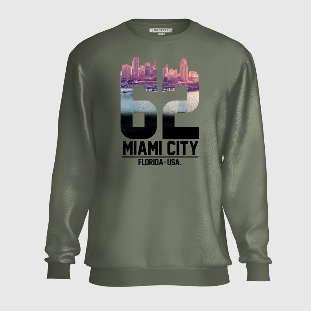 DTF - 62 MIAMI CITY SWEATSHIRT
