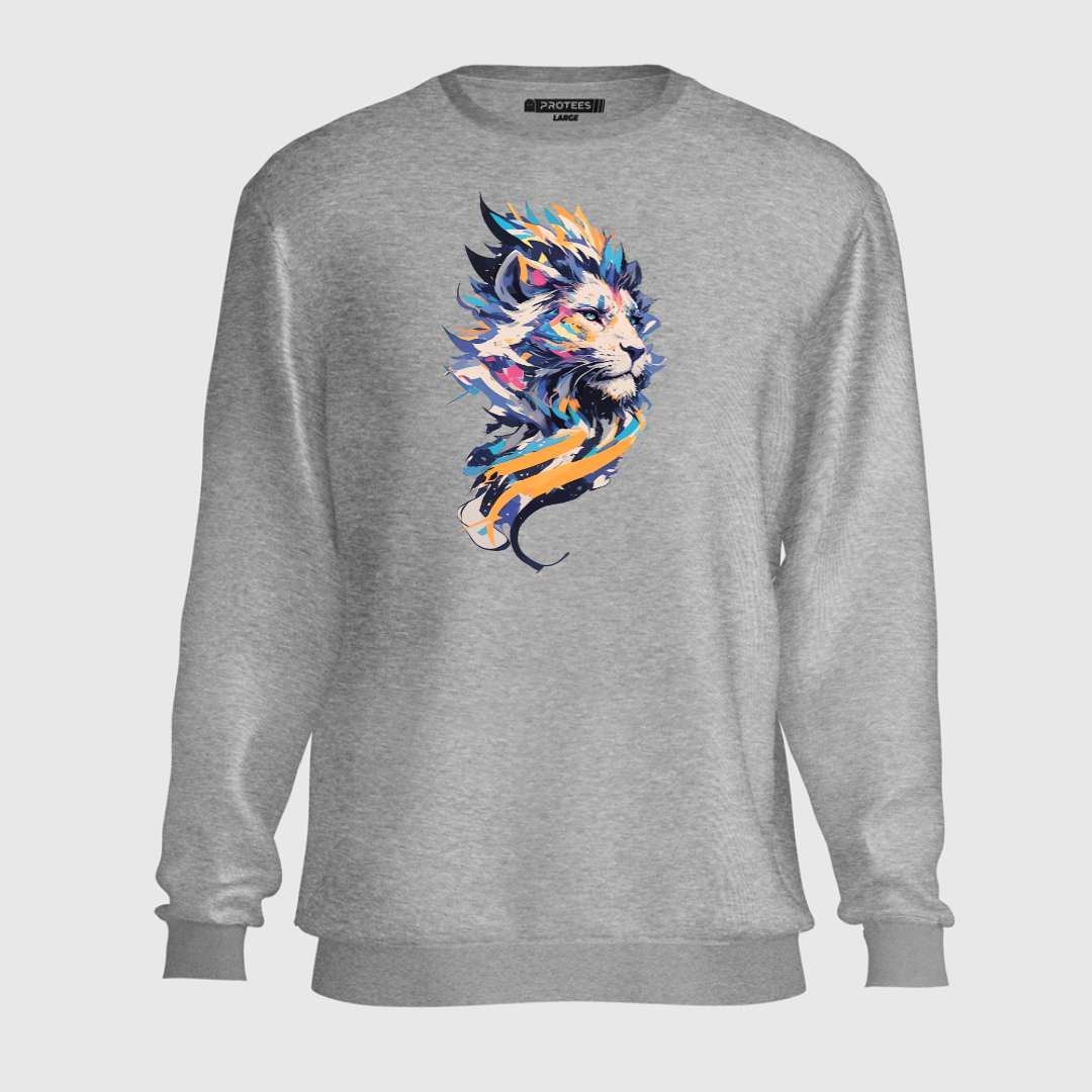 DTF - FAME STONED-LION  SWEATSHIRT