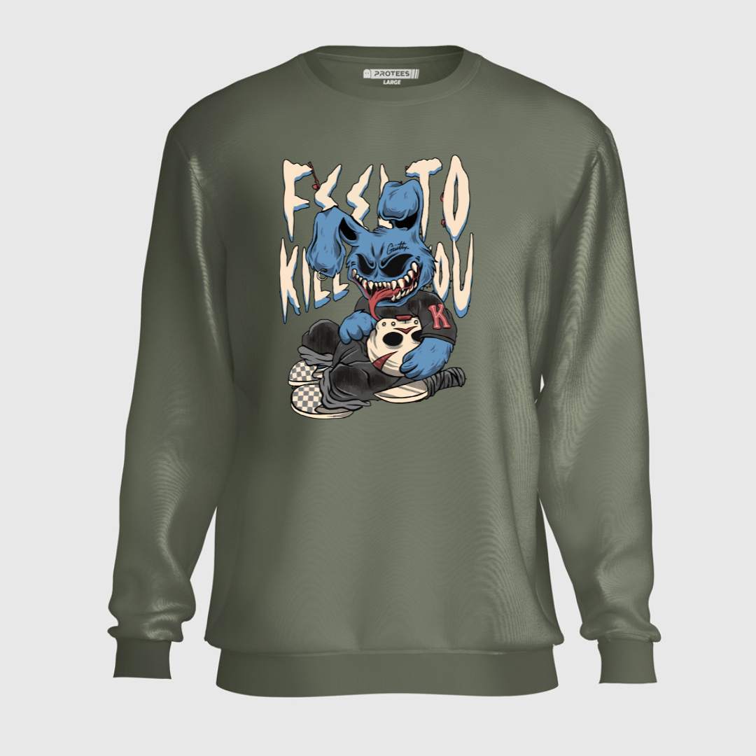 DTF - SCARY TEDDY SWEATSHIRT
