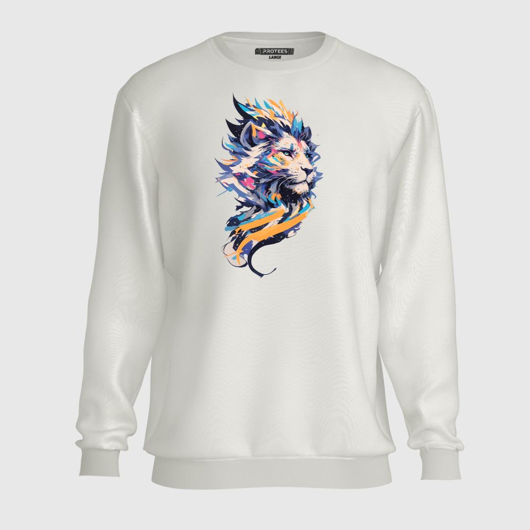 DTF - FAME STONED-LION  SWEATSHIRT