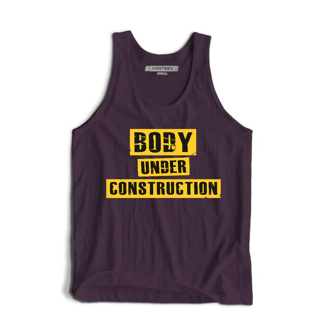 DTF - BODY UNDER CONSTRUCTION TANKTOP