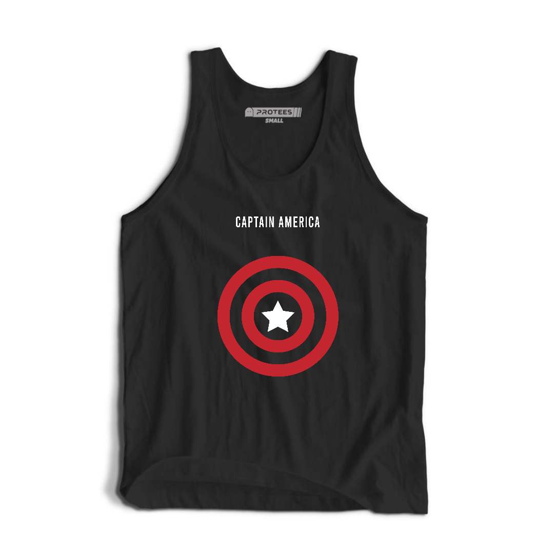 DTF - CAPTAIN AMERICA SHIELD TANKTOP