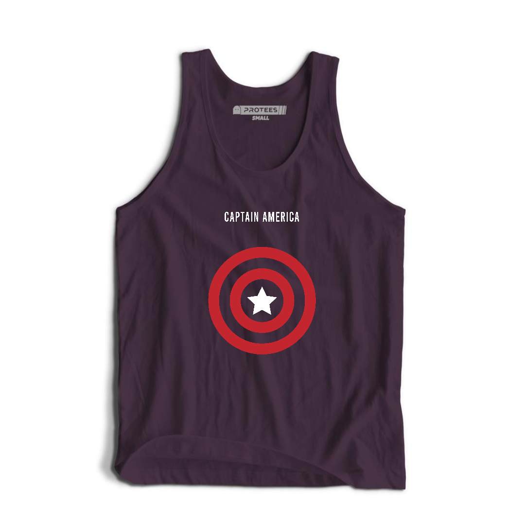 DTF - CAPTAIN AMERICA SHIELD TANKTOP
