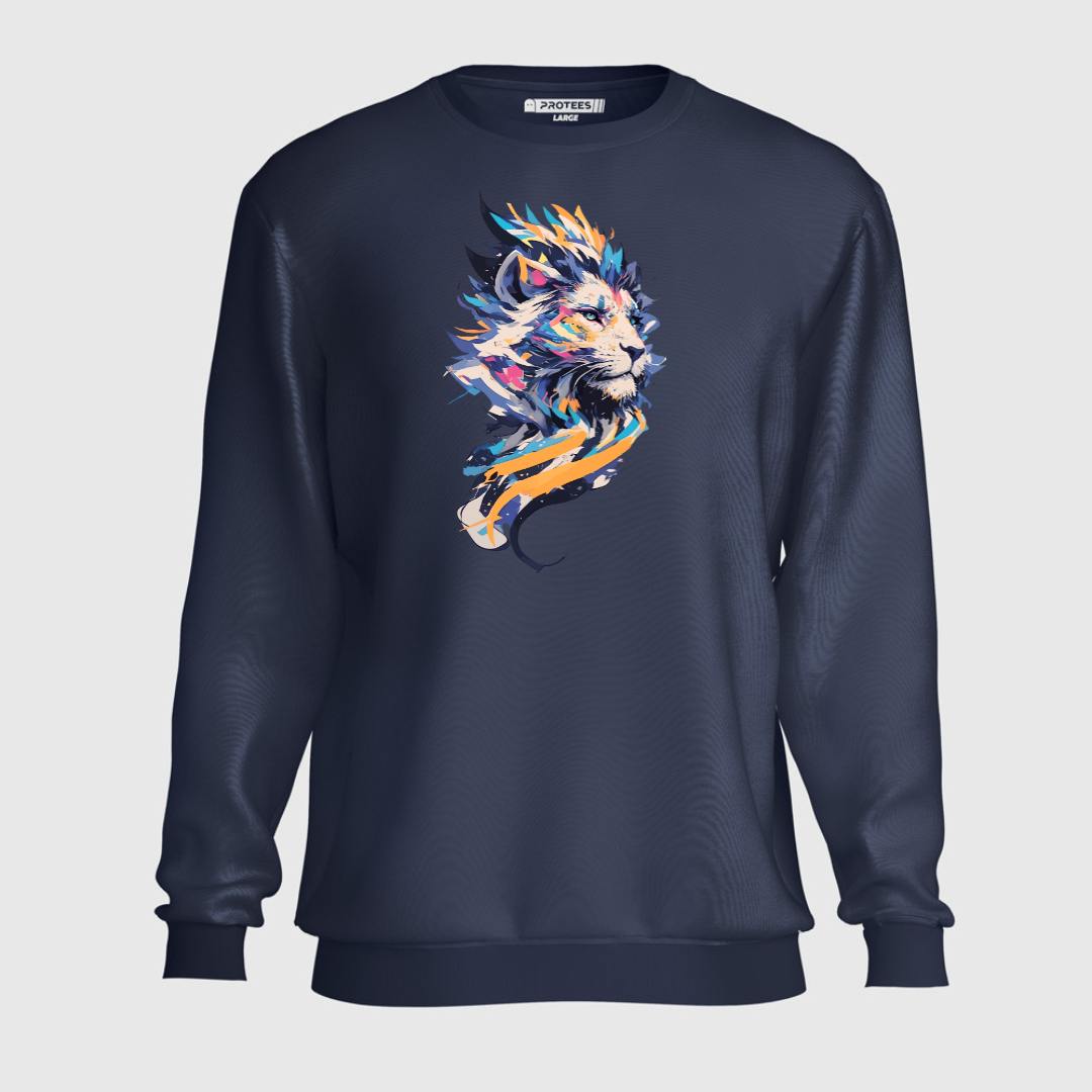 DTF - FAME STONED-LION  SWEATSHIRT