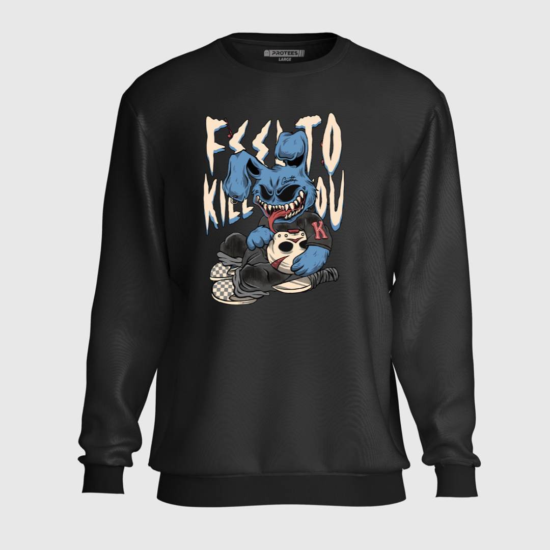 DTF - SCARY TEDDY SWEATSHIRT