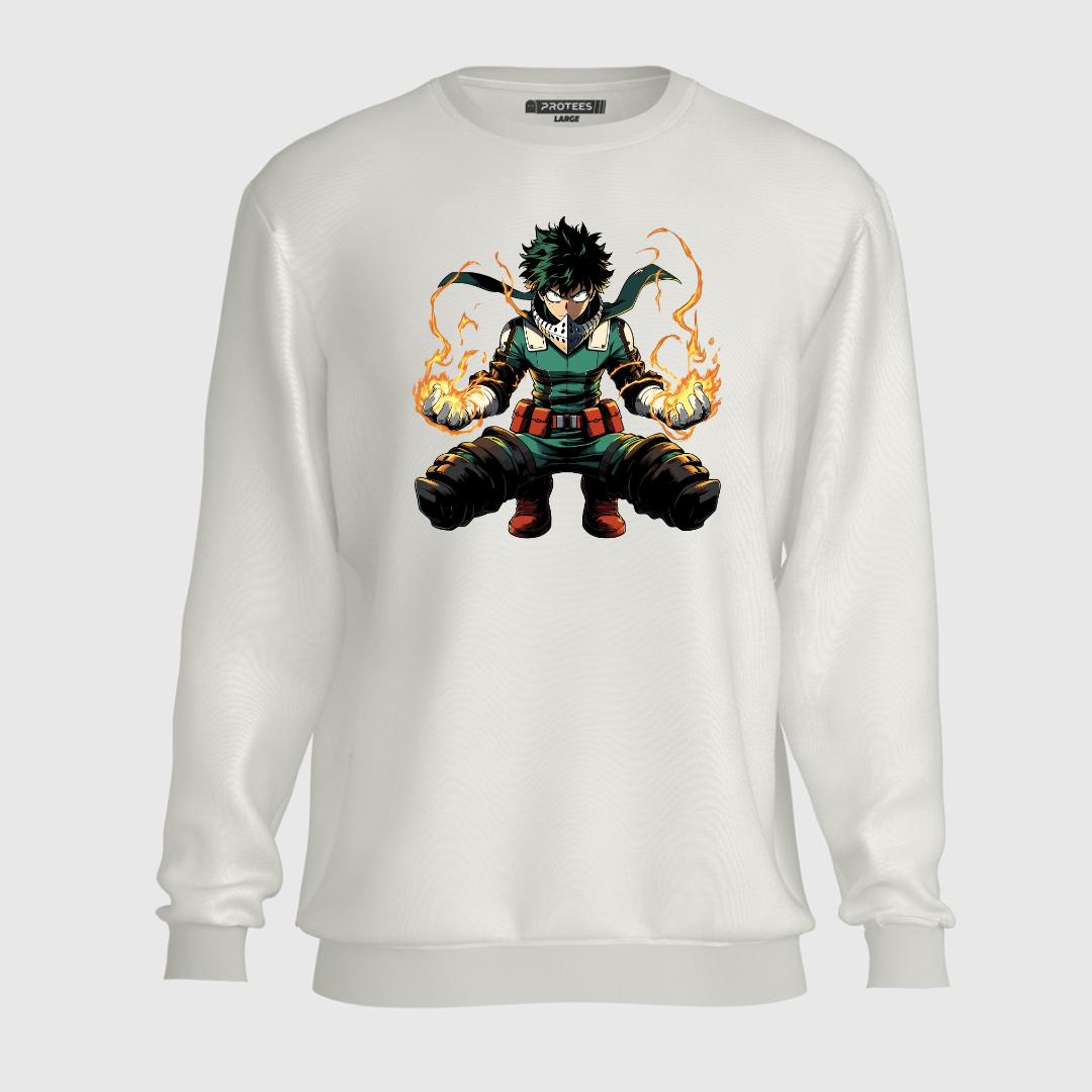 DTF - FIRE IZUKU  SWEATSHIRT