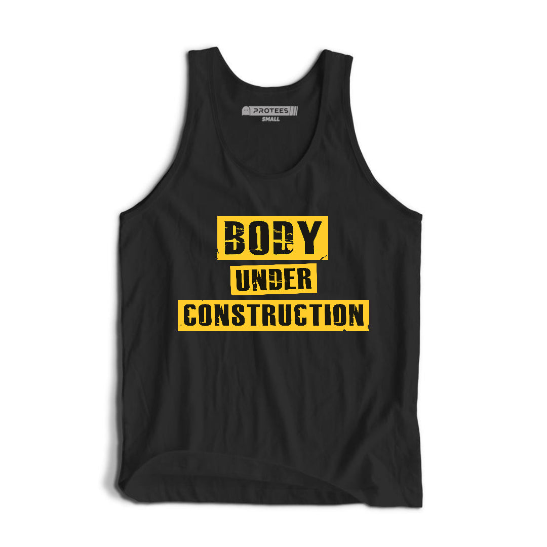DTF - BODY UNDER CONSTRUCTION TANKTOP