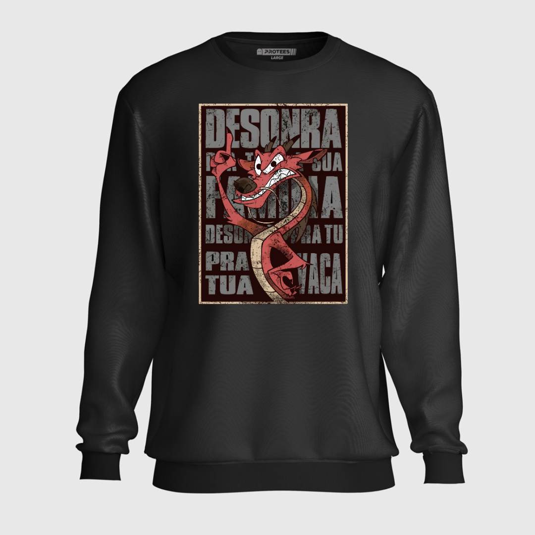 DTF - RED DRAGON  SWEATSHIRT