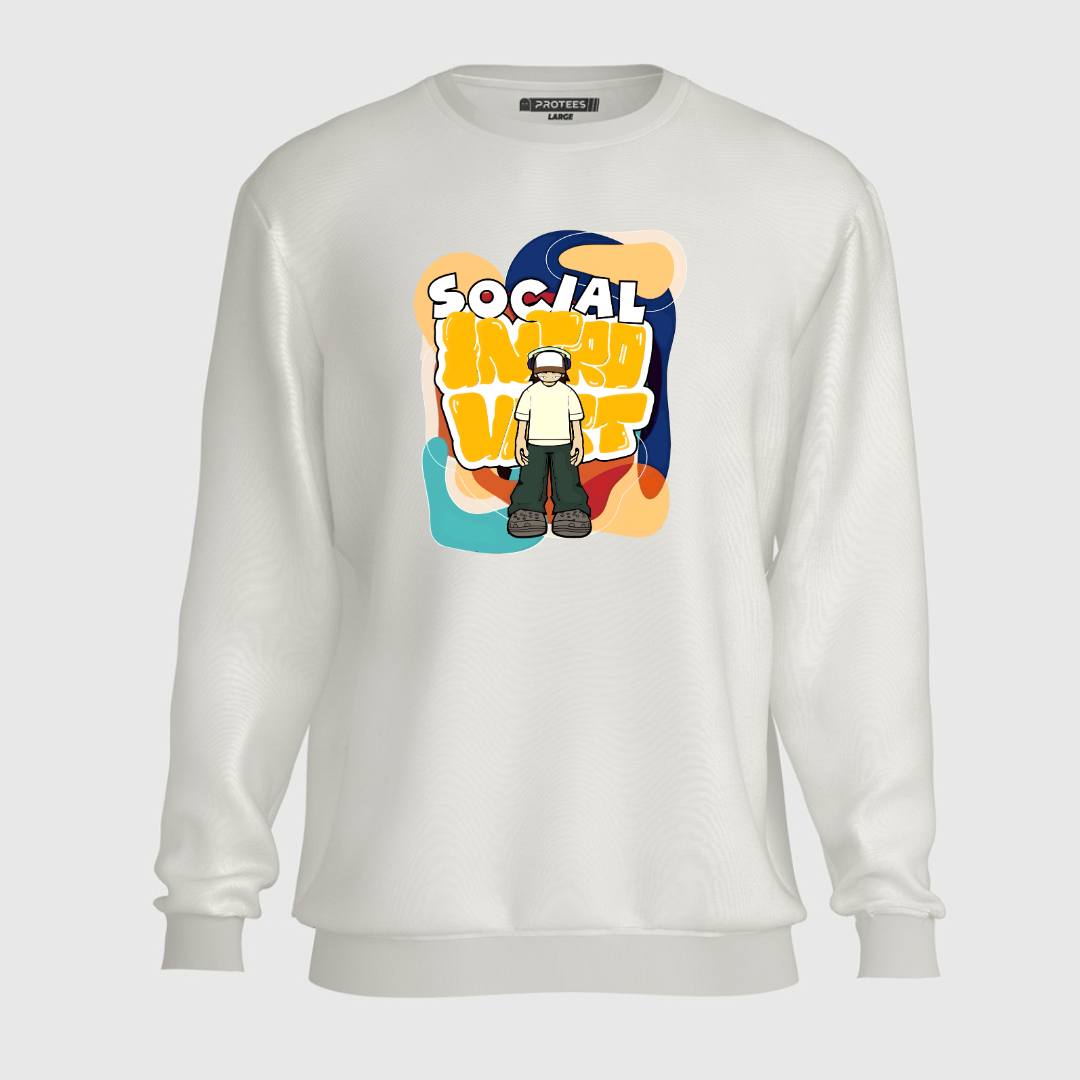 DTF - SOCIAL INTROVERT SWEATSHIRT