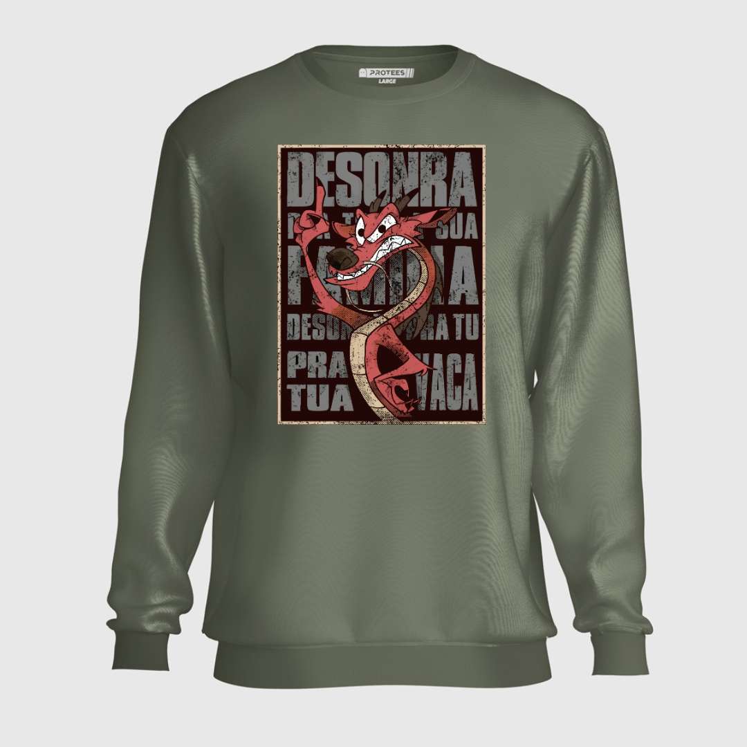 DTF - RED DRAGON  SWEATSHIRT