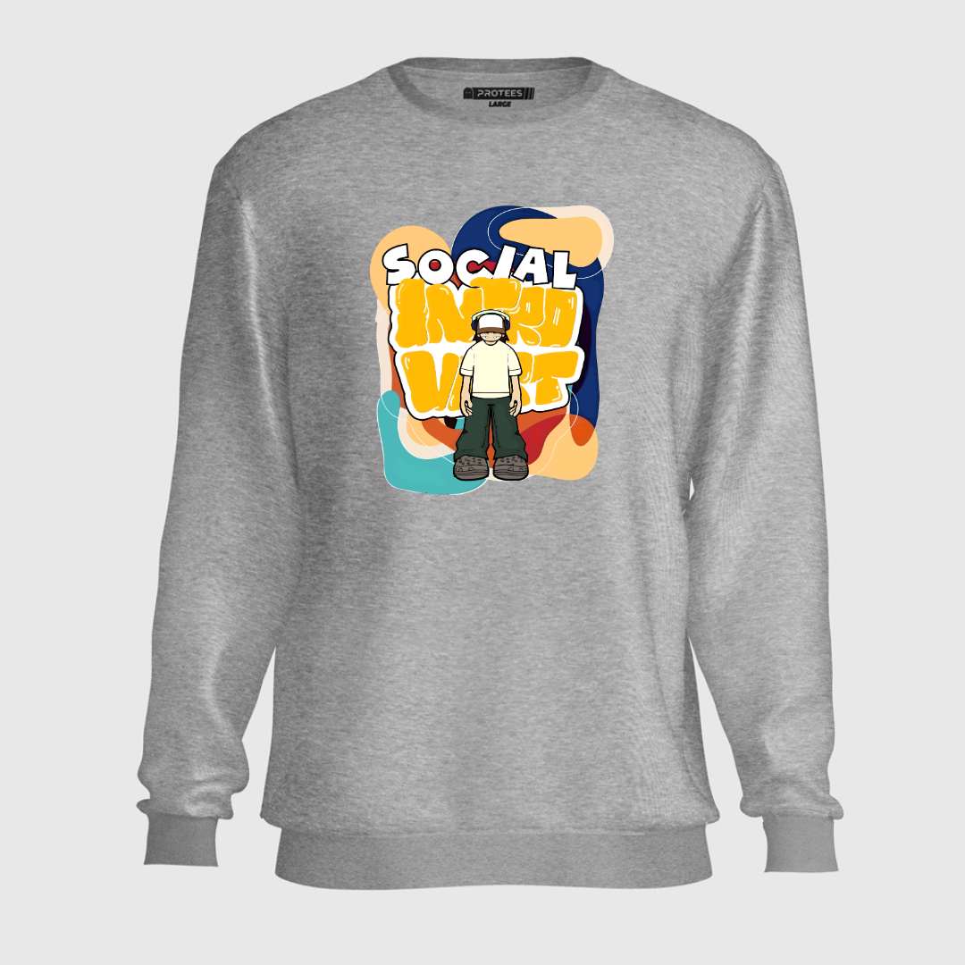 DTF - SOCIAL INTROVERT SWEATSHIRT